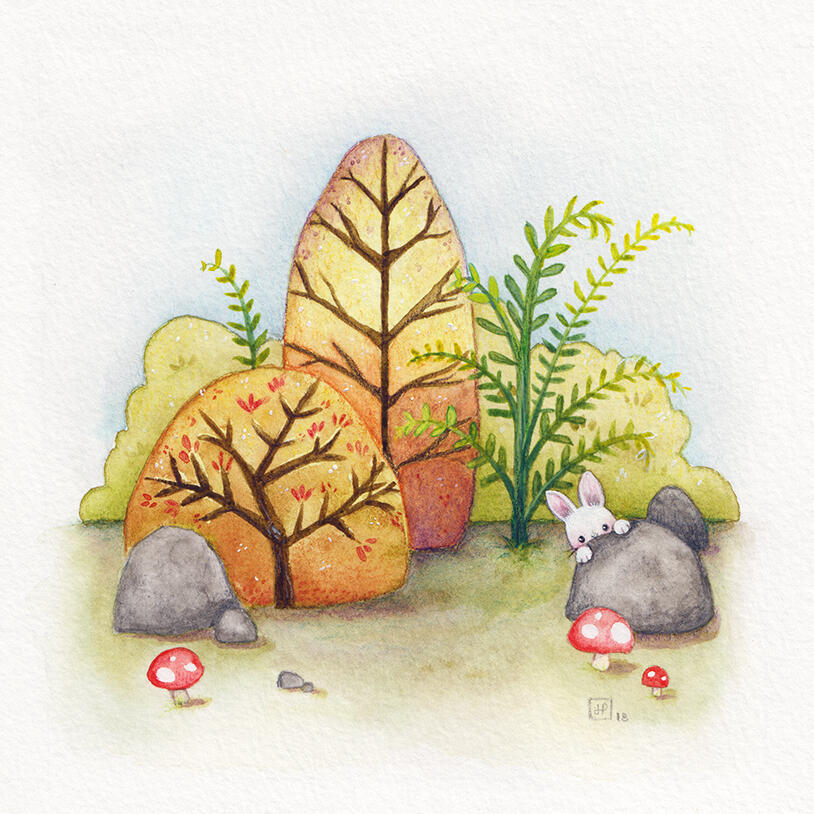 Watercolour Scene Watercolour Scene